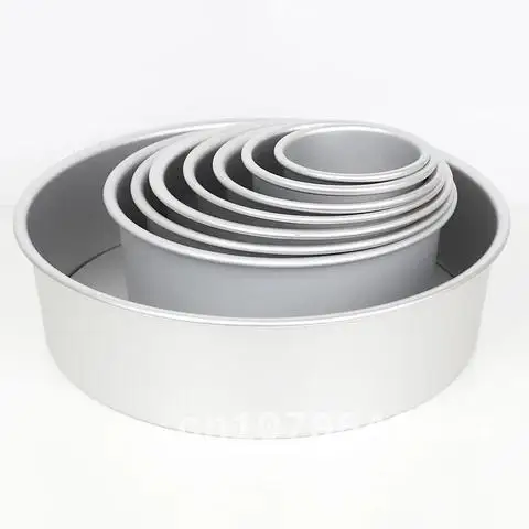 

4/6/8 Inch Heightening Cake Mold luminum Round Cheese Mold Baking Pan Cake Template Baking Dish Bakeware Tool