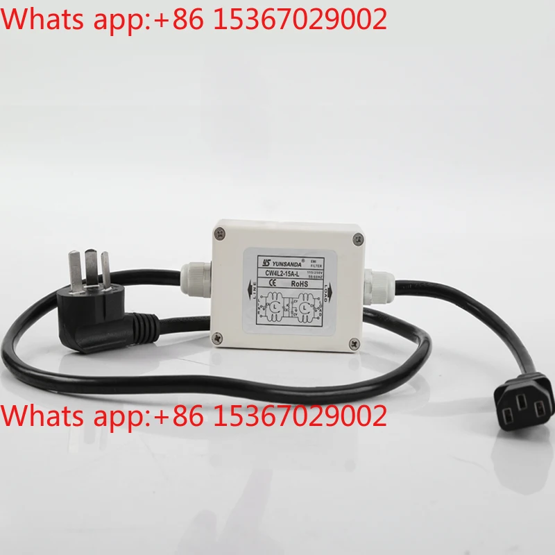 Single-phase 220V power supply filter CW4L2-10A-L with wire installation-free type 3A6A10A