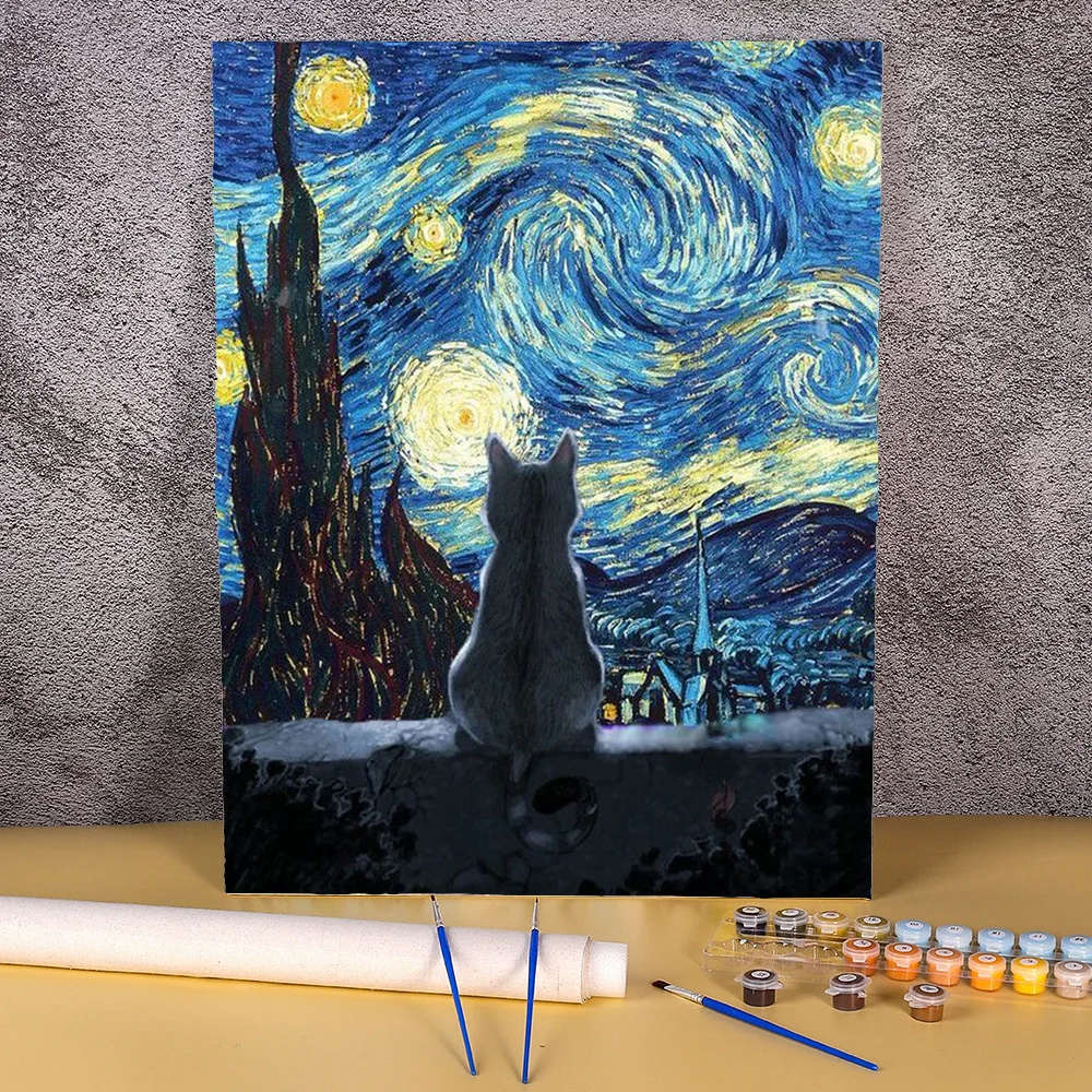 Abstract Oil Painti…