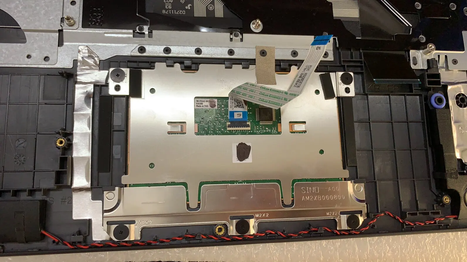 For Dell Achievement Vostro14 3400 V3400 C Case USB Pad Touchpad, Speaker, HDD Cable