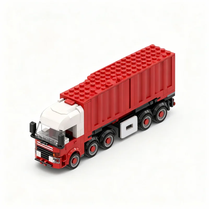 

493pcs MOC BDF Wechselbruckenzug City Cargo Model Building Blocks Construction Toy Christmas Gifts DIY Creative Idea Education