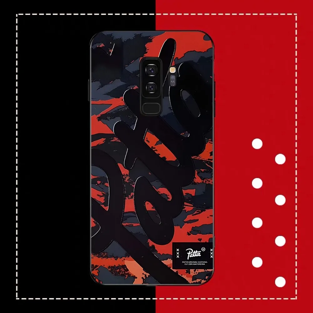 Fashion P-patta Phone Case For Samsung Note 8 9 10 20 Pro Plus Lite M 10 11 20 30 21 31 51 A 21 22 42 02 03