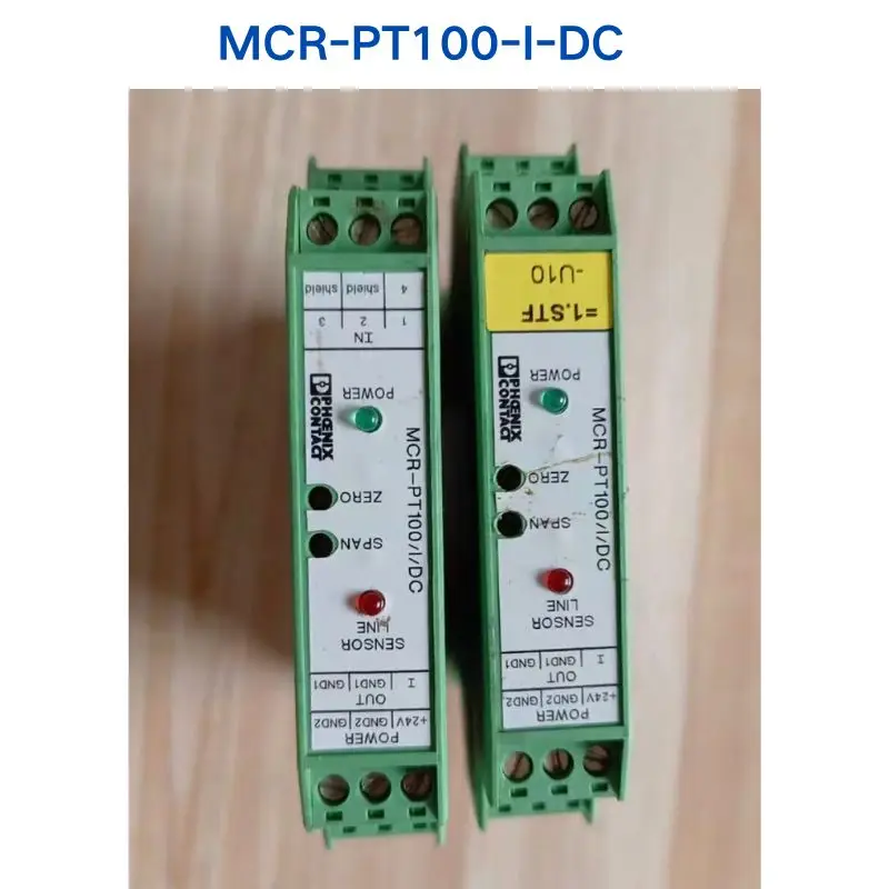 Second-hand test OK PHOENIX isolator MCR-PT100-I-DC 2810337