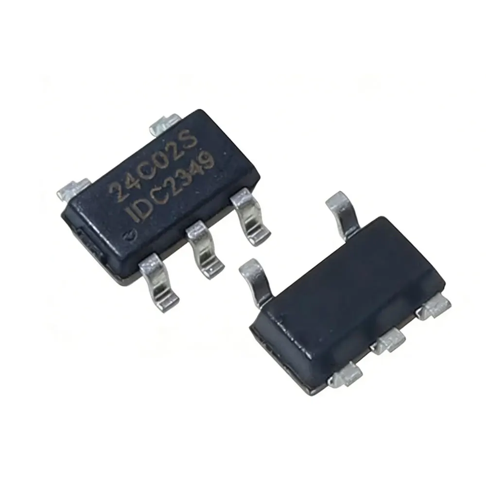 20PCS New and Original AT24C02S AT24C02B AT24C04S AT24C08S AT24C16S AT24C64S SOT23-5 EEPROM Memory AT24C02