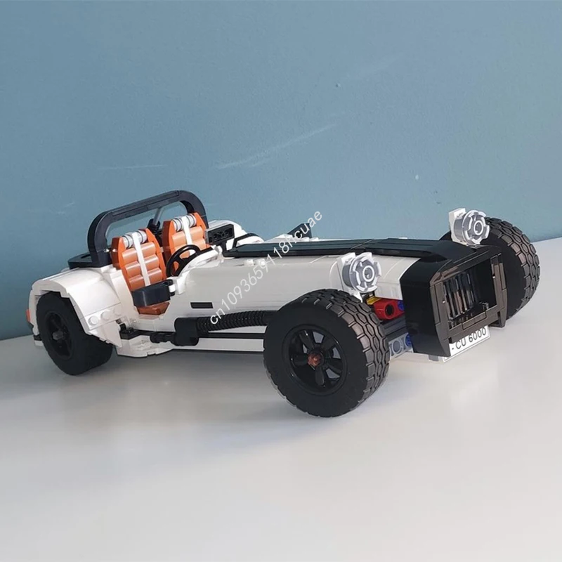 

633pcs MOC Caterham7 nan Model Building blocks Toys Birthday Architecture Modular DIY creative Kids Assemble Christmas gifts