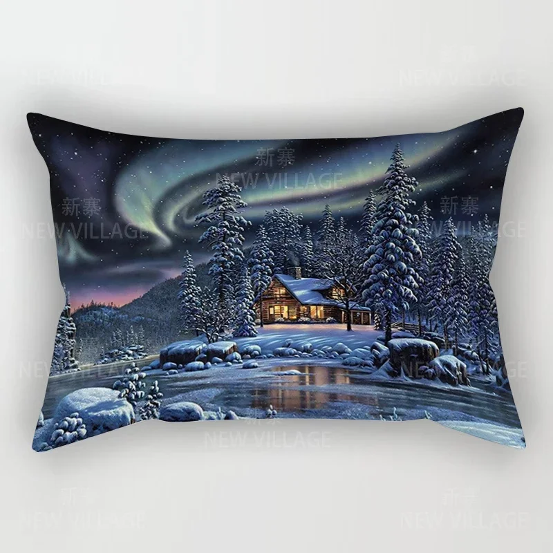 Home autumn decoration Colorful pattern pillow cushion cover decorations throw pillow covers 30*50 pillowcase 30x50 40x60 50*70