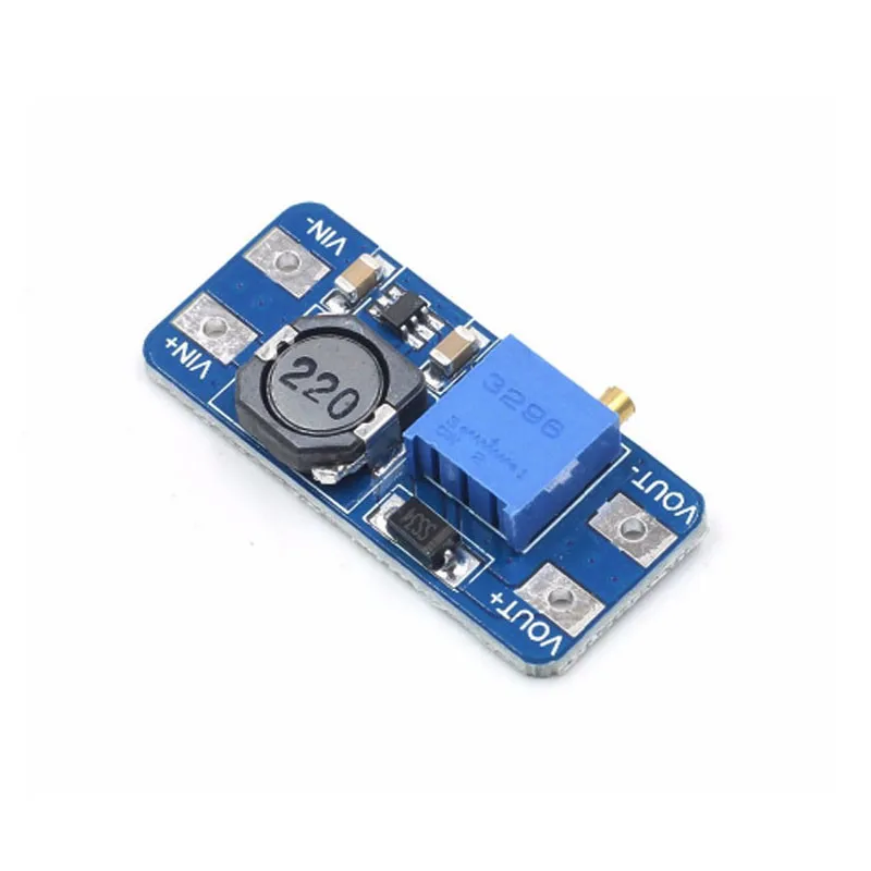 MT3608 2A Boost Board DC-DC Boost Module Voltage 2-24V To 5/9/12/-28V