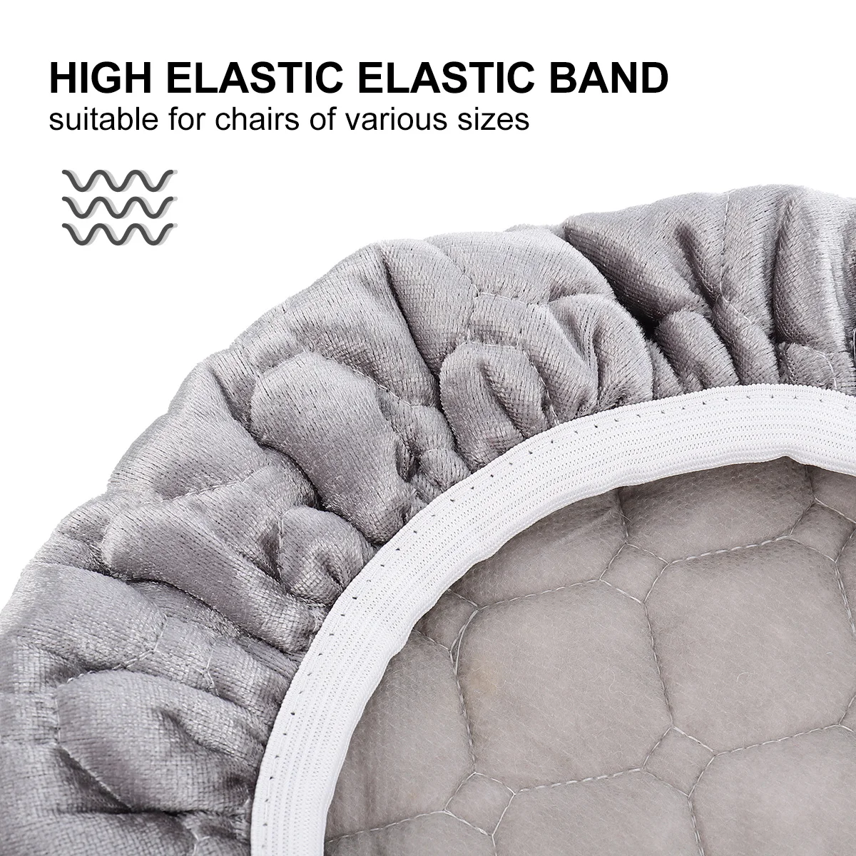 1 قطعة كرسي مرن قابل للغسل لحماية الأريكة غطاء البراز المقاوم للغبار غطاء وسادة الكرسي استخدام المنزل والمكتب والفندق