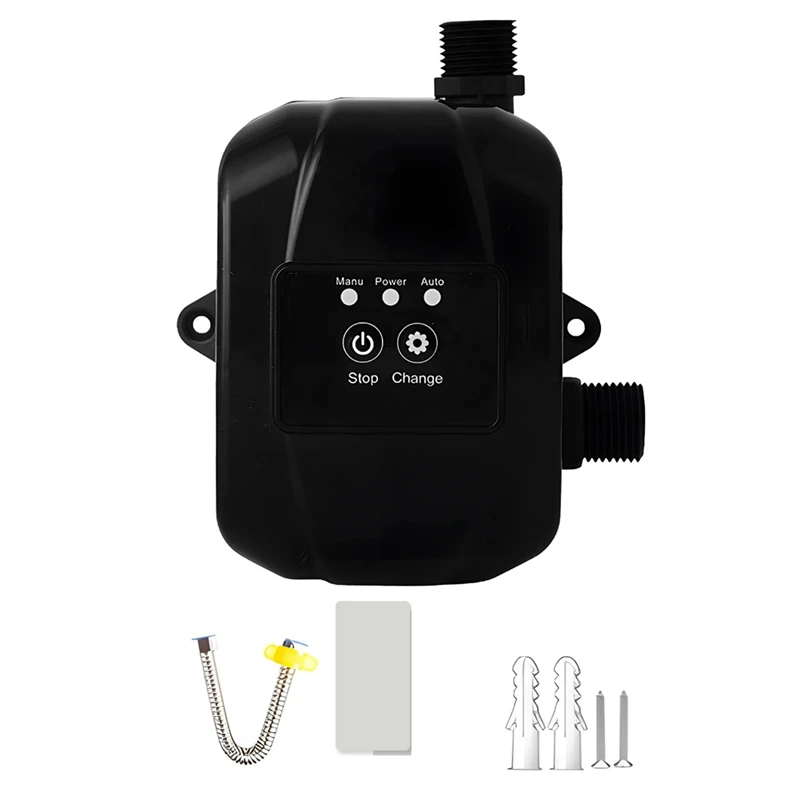 

【Top Picks】Household Water Pressure Booster Pump 24V Automatic Shower Water Pressure Booster Water Heater Shower Pump US-Plug