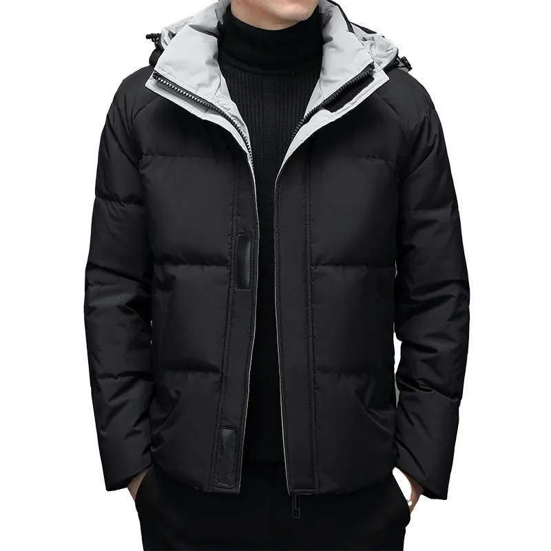 2023 winter Men\'s 90% White Duck Down coat fashion keep warm Winter Down Jackets men Winter Coat Men Casual thicken Jacket M-4XL