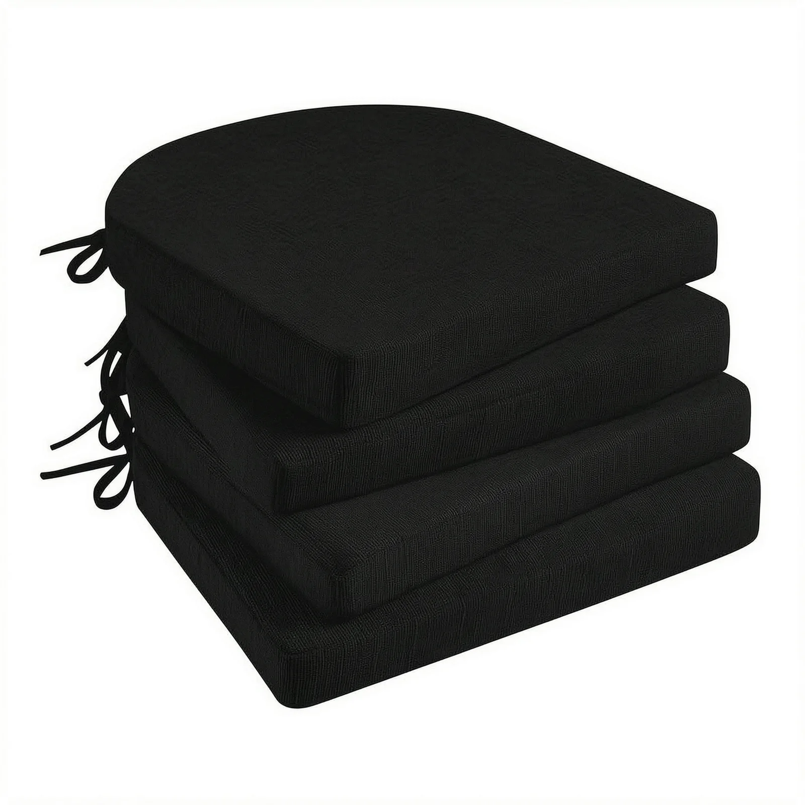 Dining Room Seat Cushions High Density Memory Foam Chair Cushions Easy Clean Removable Cover