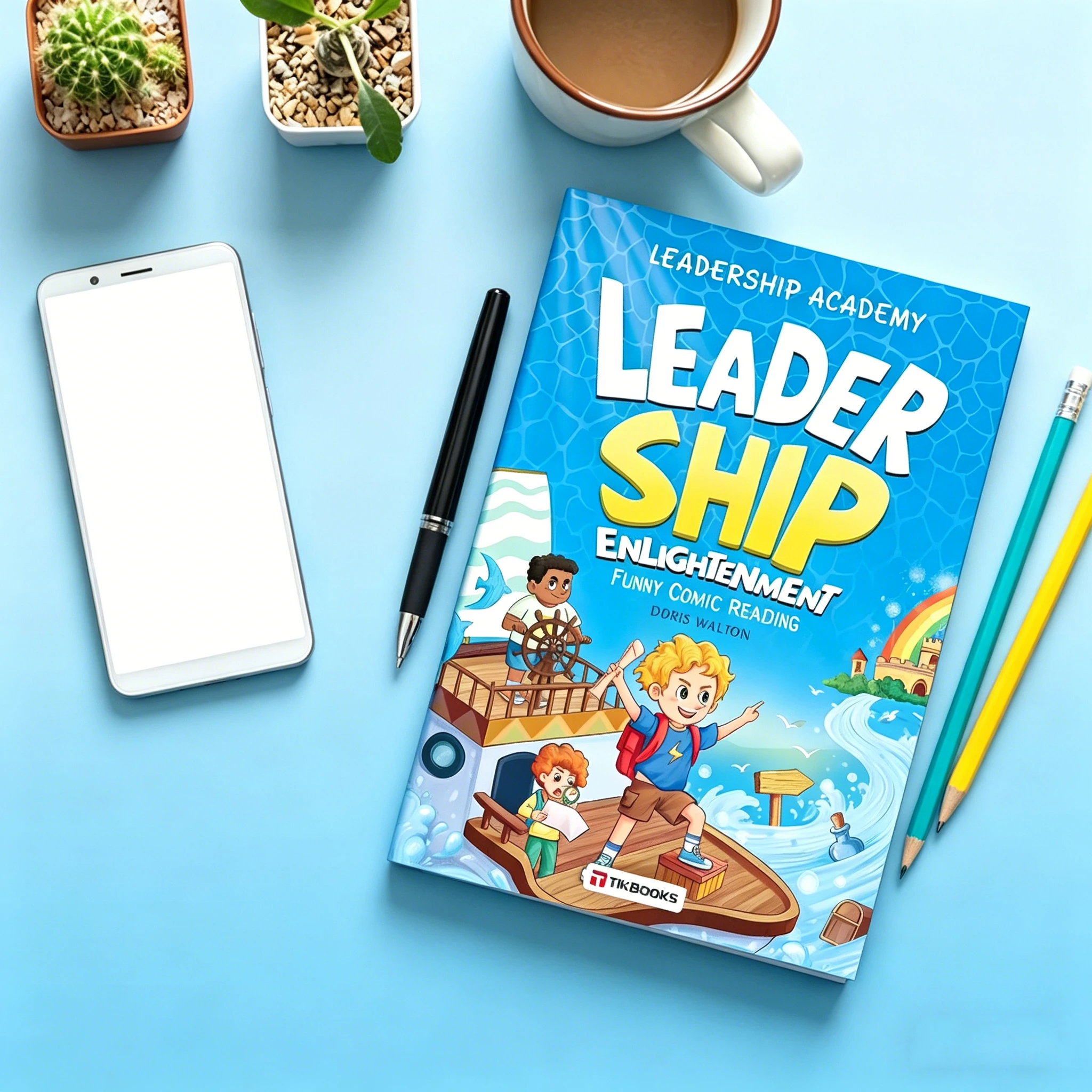 

Funny Comic Reading for Kids - Leadership Enlightenment Book, Leadership Academy Series, Educational Children's Book to Cultivat