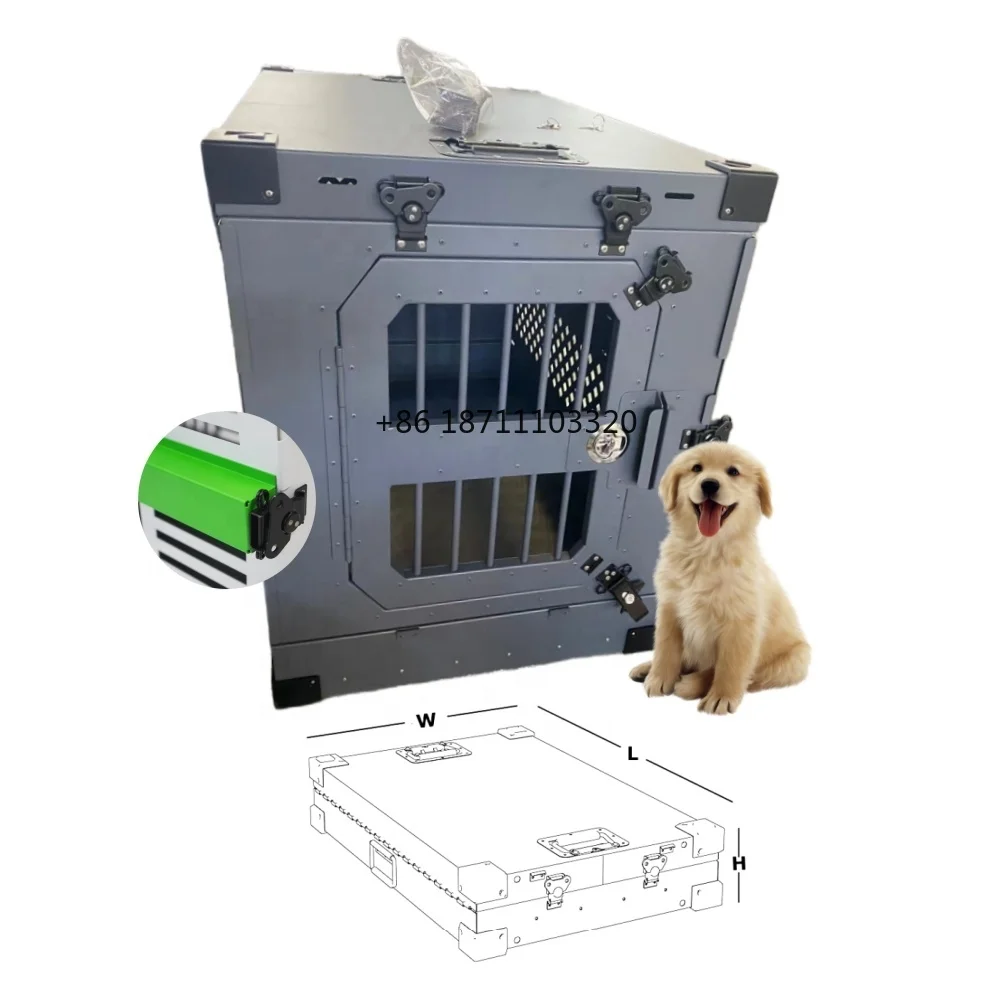 Dog Kennels Cages Collapsible wholesale Large outdoor crate large dog cages metal kennels