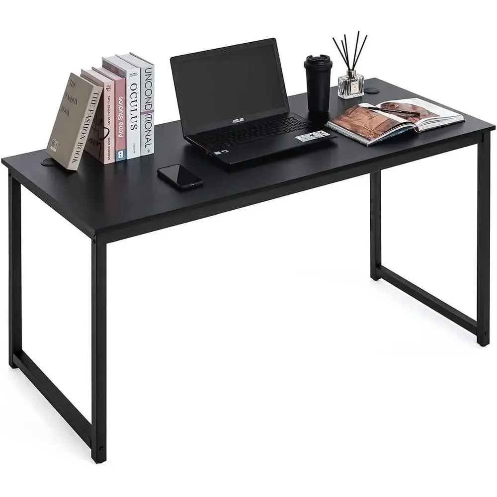 

55 Inch Computer Desk, Home Oice Desk, ern Work Desk, Writing Desk or Small Space, Simple Desk or Home Use & Oice, PC Table, Gam