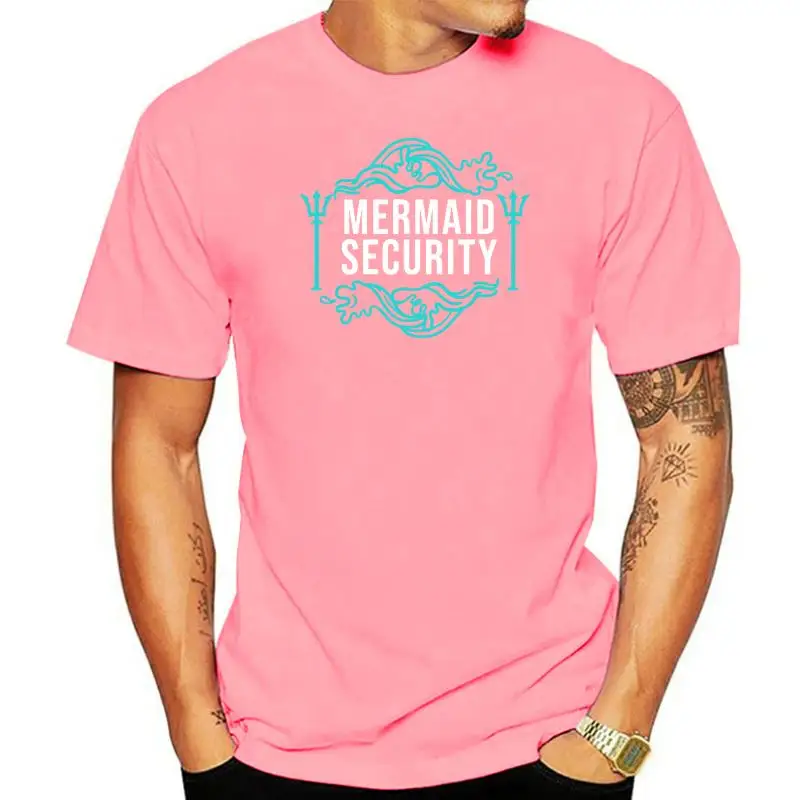 Men t shirt Mermaid security Lifeguard Swimming Teacher Merman tshirts Women t shirt