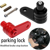 For Yadea Motorcycle Brake Lever Lock Parking Brake Switch Control Lock Ramp Auxiliary Braking Accessory