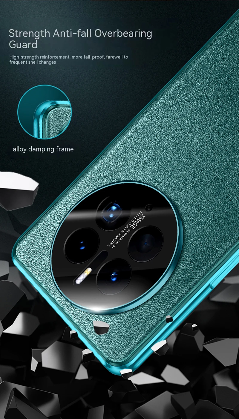 Metal Phone Case For Honor X9C Smart X9B X9A X7C X7b magic 6 7 Pro 4 Lite 5G Temper Glass Lens Protect Leather Back Cover cases