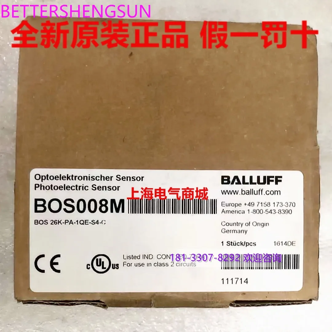 

Новый и оригинальный Bos 26k-pa-1qe-s4-c Bos008m