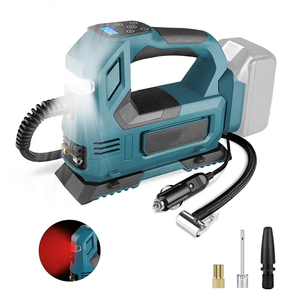 Cordless Tire Inflator Air Compressor for Makita 18V Battery with Digital Pressure Gauge(Battery Not Included)