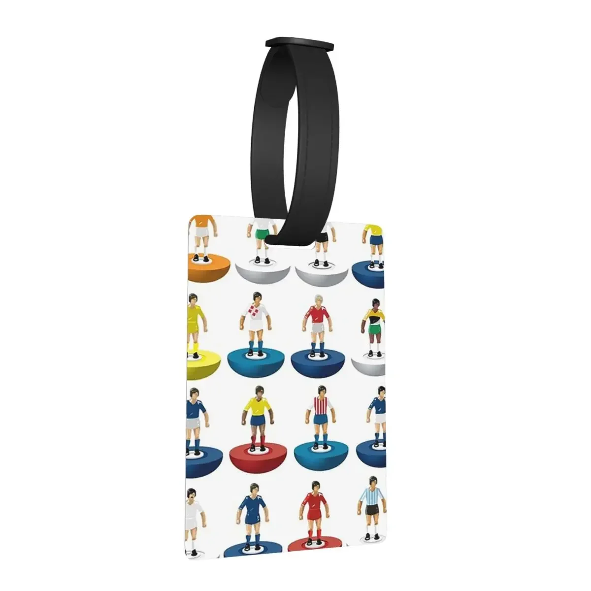 

World Subbuteo Players Luggage Tags Suitcase Accessories Travel Fashion Baggage Boarding Tag Label Holder ID Name Address