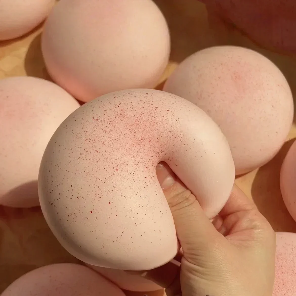 Juguete antiestrés de mochi Daifuku realista, juguete sensorial de descompresión, juguete pegajoso de subida lenta para niños y adultos, regalo, 1 ud.