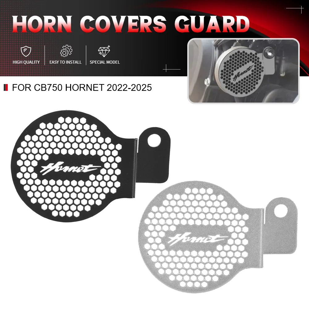 

For Honda CB750 HORNET 2022-2023-2024-2025 Motorcycle Accessories Alumiunm Horn Cover Guard Protector Horn Protection Cover