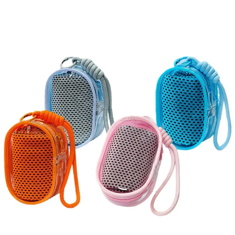 Cooling Towel with Portable Case Quick Dry Ice Towel for Gym Fitness Badminton Running Yoga Sports Cooling Gift