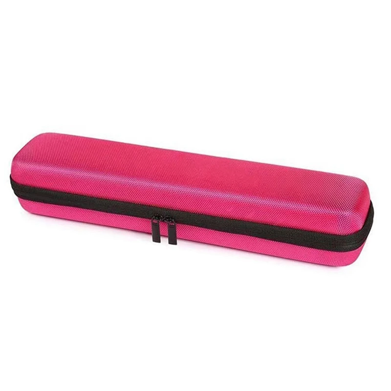 

T85C-For Hair Straightening Brush Storage Case EVA Hard Travel Carring Case Portable Shockproof Storage Bag