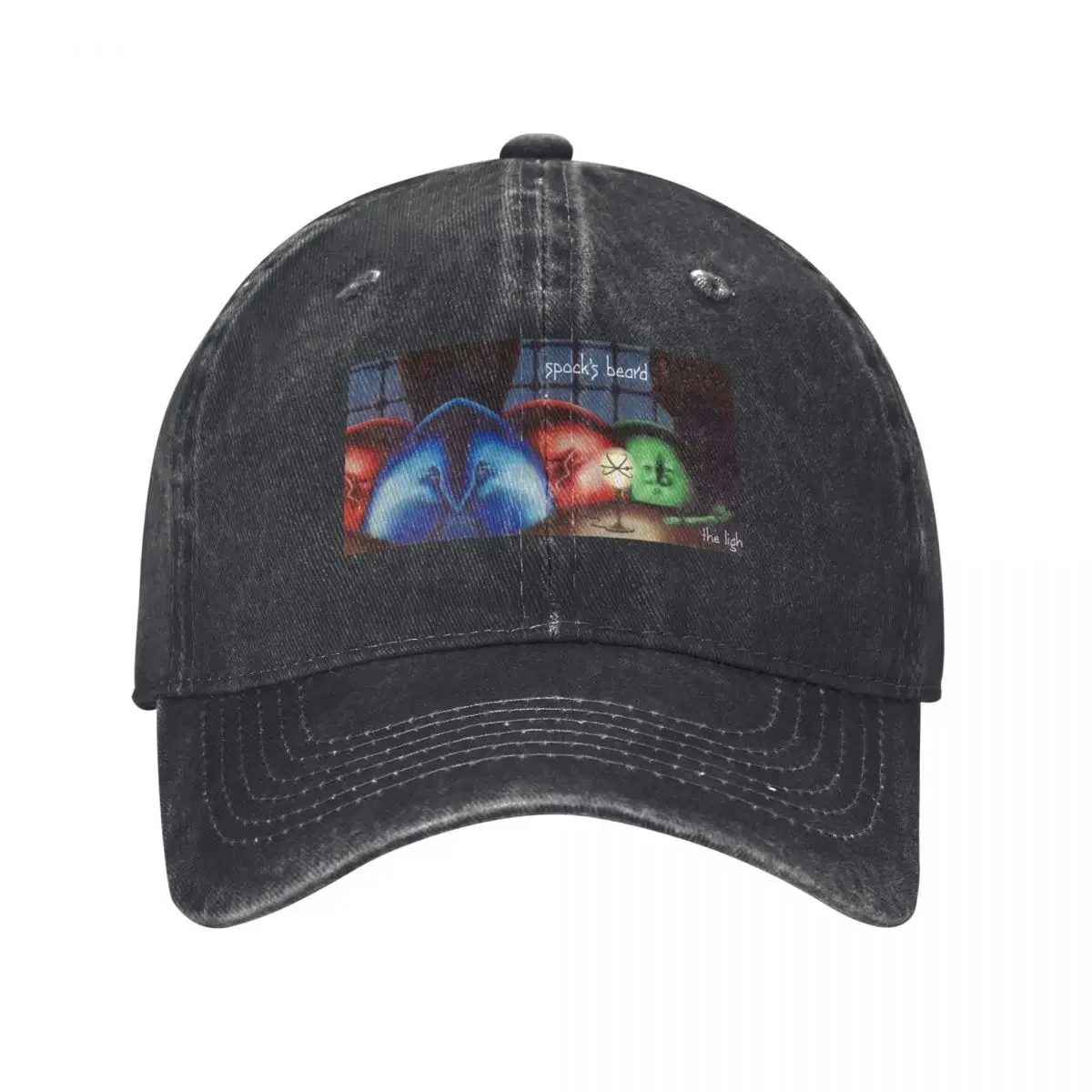 Spock's Beard The Light front/back album cover Baseball Cap Big Size Hat Snapback Cap Golf Hat Man Boy Women's