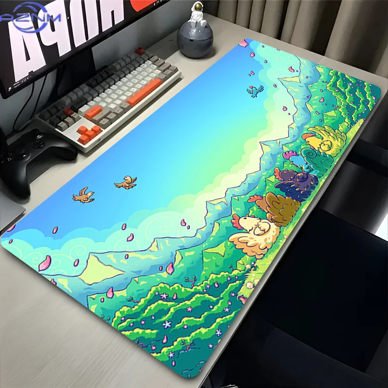 Stardew Valley XXL Gaming Mouse Pad Non‑Slip Desk Mat Keyboard Pad for Home Office Laptop Computer Desktop Accessories