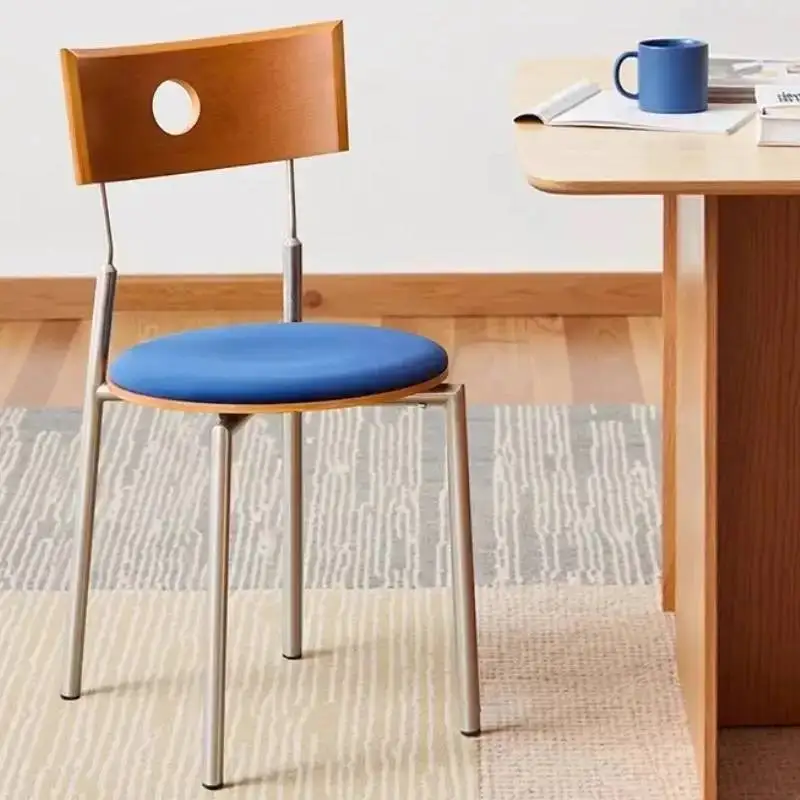 Muebles Makeup Designer Dining Chairs Modern Creative Waiting Dining Chairs Living Room Minimalist Postmodern Furniture