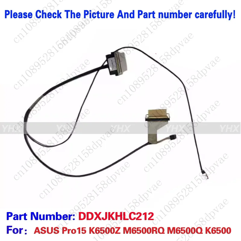 

GYX New For ASUS Pro15 K6500Z M6500RQ M6500Q K6500 EDP CABLE DDXJKHLC212.