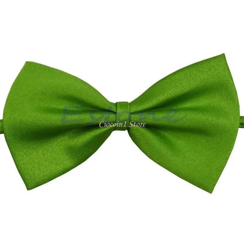 Y1ub Lô trẻ trai bé trai trẻ mới biết đi Bowtie Pre Tied Wedding Bow Tie Tie Ne cà vạt
