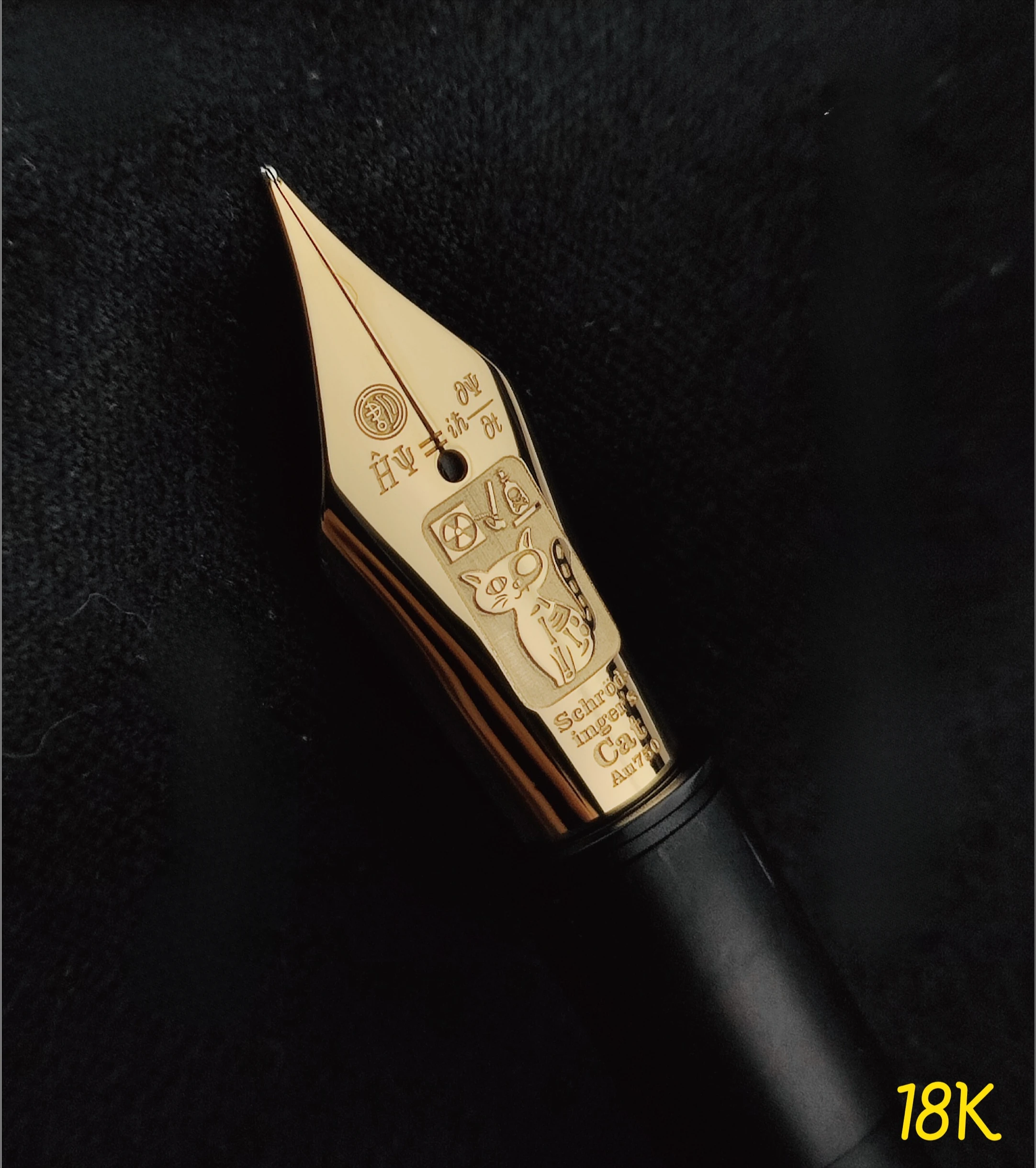 Tangmoon Creative No.6 Pen Nib Unit Physics Series/Schrödinger’s Cat/Adapted BOCK Pen Holder Fountain Pen Accessories