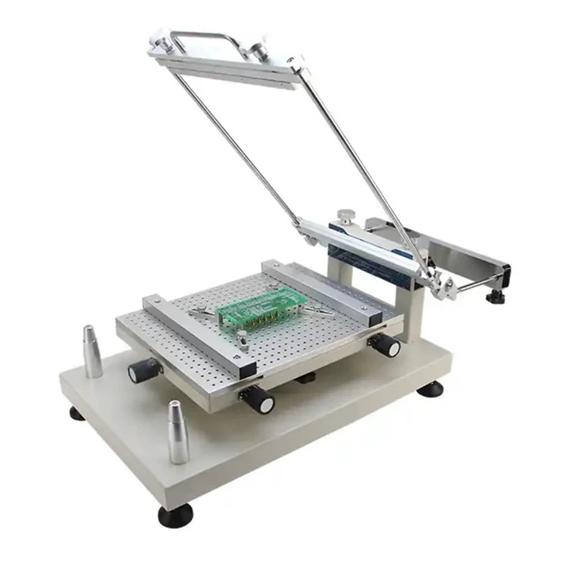 PTR-C300 Manual Pcb Solder Paste Printer Frameless Solder paste printer 300*400mm For PCB Smt Production Line