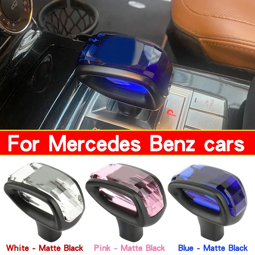 

For Mercedes Benz G E Class GLA CLA Amg W463 G500 Car Automatic Gear Lever Crystal Gear Stick Shift Knob Gearbox Handle Rod Head