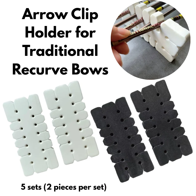 

Держатель для стрел для традиционных луков, 5 комплектов (по 2 штуки в комплекте)