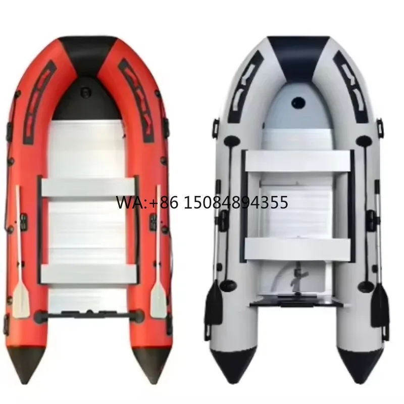 Hot Sale MSA QL-RIB-400  Certified Aluminum Hull Inflatable RIB Speed Boat Drifting 1.2mm Thick PVC Material Stable Custom 4+1