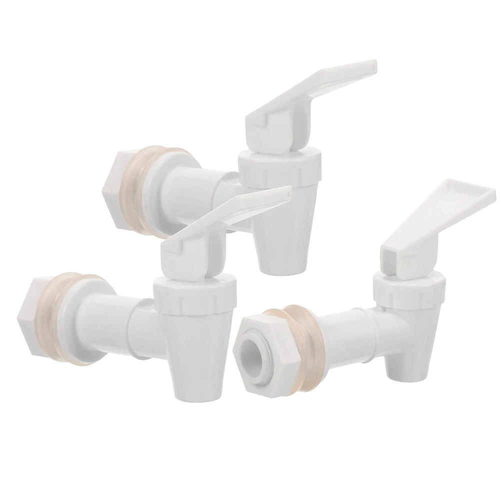 

3Pcs Water Dispenser Spout Replacement Plastic Faucet Spigot for Drinking Jars Brewing Barrels Outdoor Activities