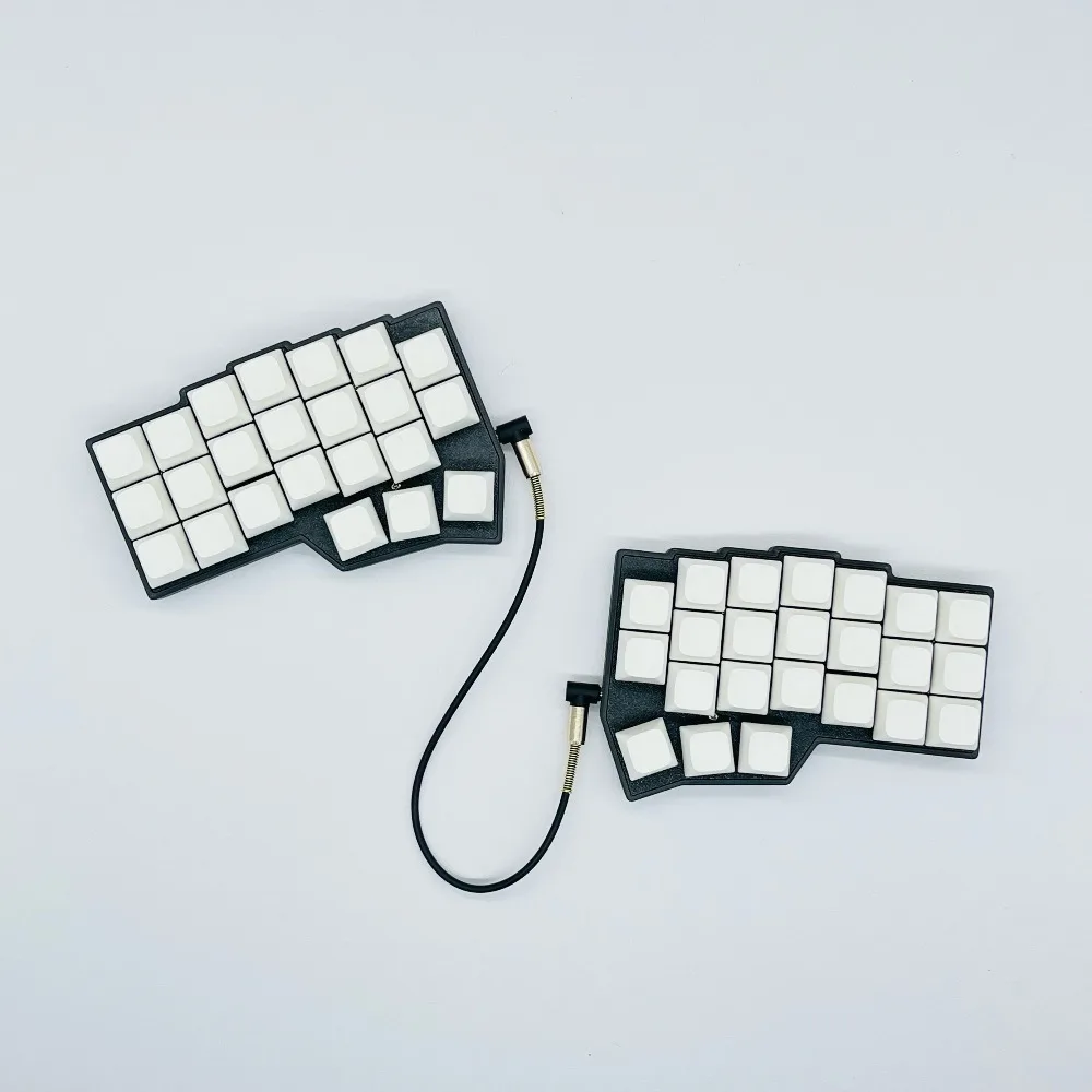 CORNE Split Mechanical Keyboard Low-latency Wired Hot Swap Support VIAL Programmable Custom Ergonomic Office Accessories Gift