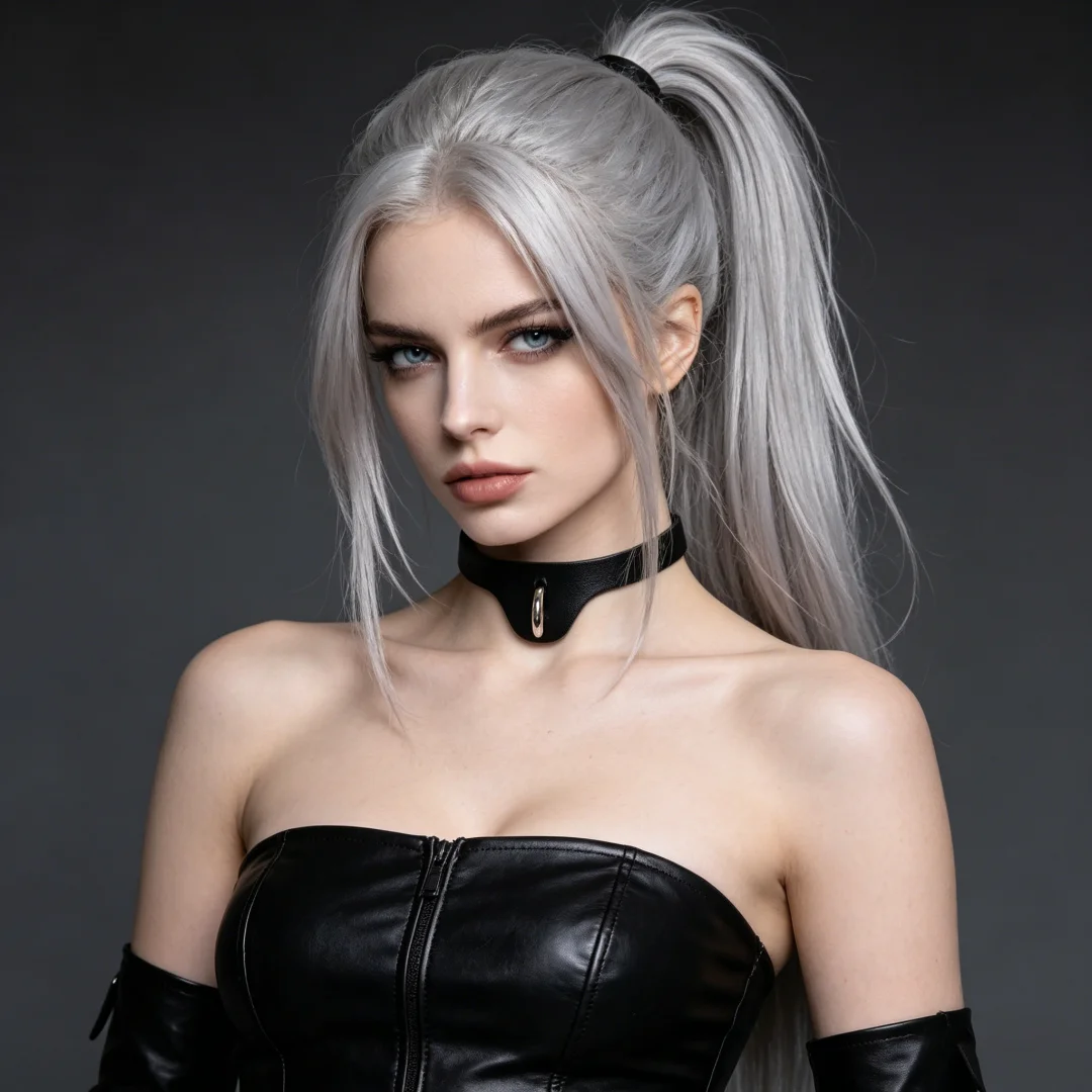Gotycki Naszyjnik Choker Damsk – Goth Punk Spike Choker recenzja i cena