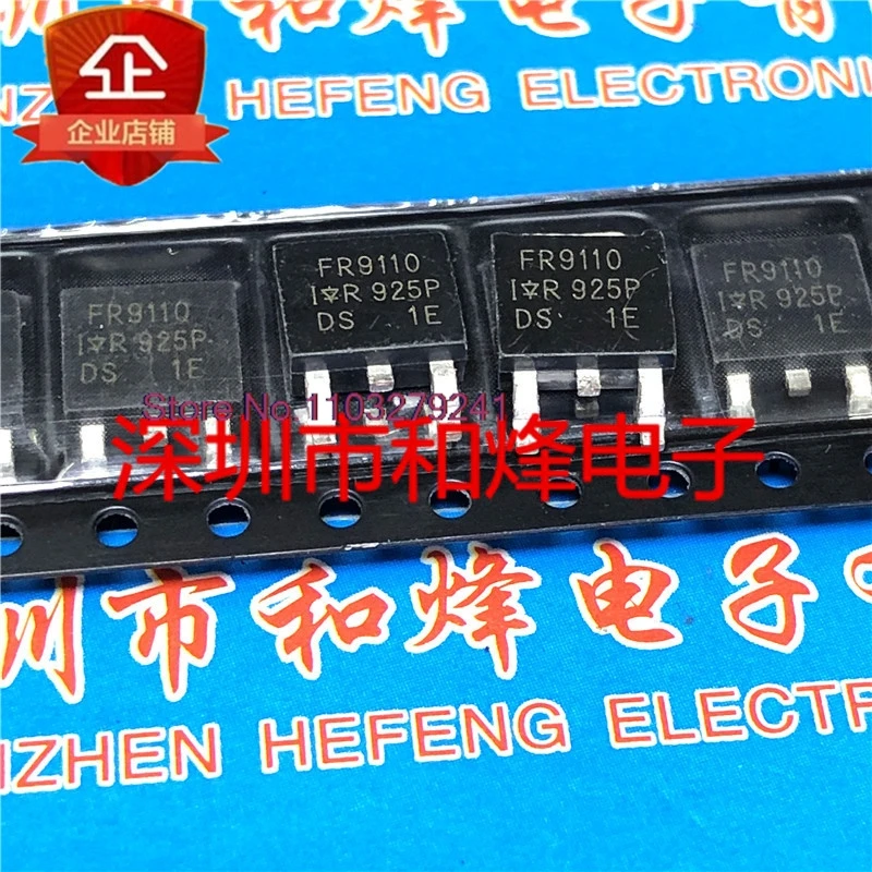 

(10PCS/LOT) FR9110 IRFR9110 TO-252 100V 3.1A