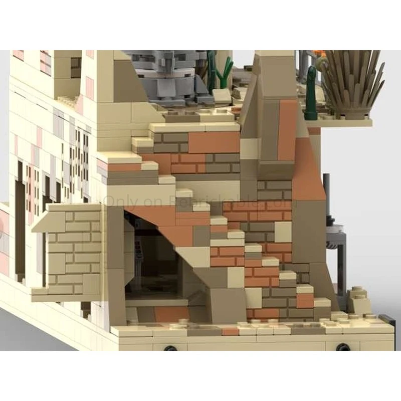 Boutique New MOC Building Blocks Planet Movie Scene Model Resistance Army Hidden in Modular Children's Toy DIY Assembly Set