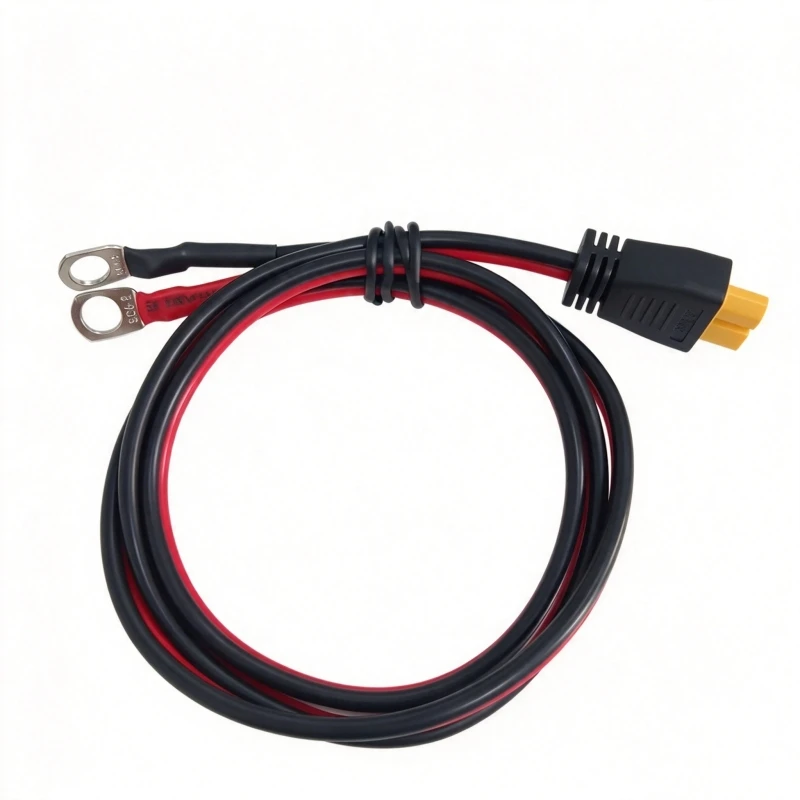 12AWG XT60/XT60i Molded to M8 Charging Cable, 1M 2M 3M Optional Power Cord for RC Lipo FPV Racing