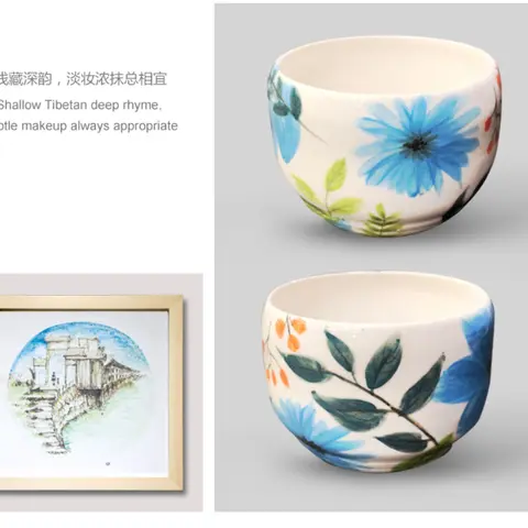 12 färger keramisk underglasyrfärg högtemperaturmålningspigmentset professionella keramikkonstverktyg 8 best sales Keramikunderglasyr - №2