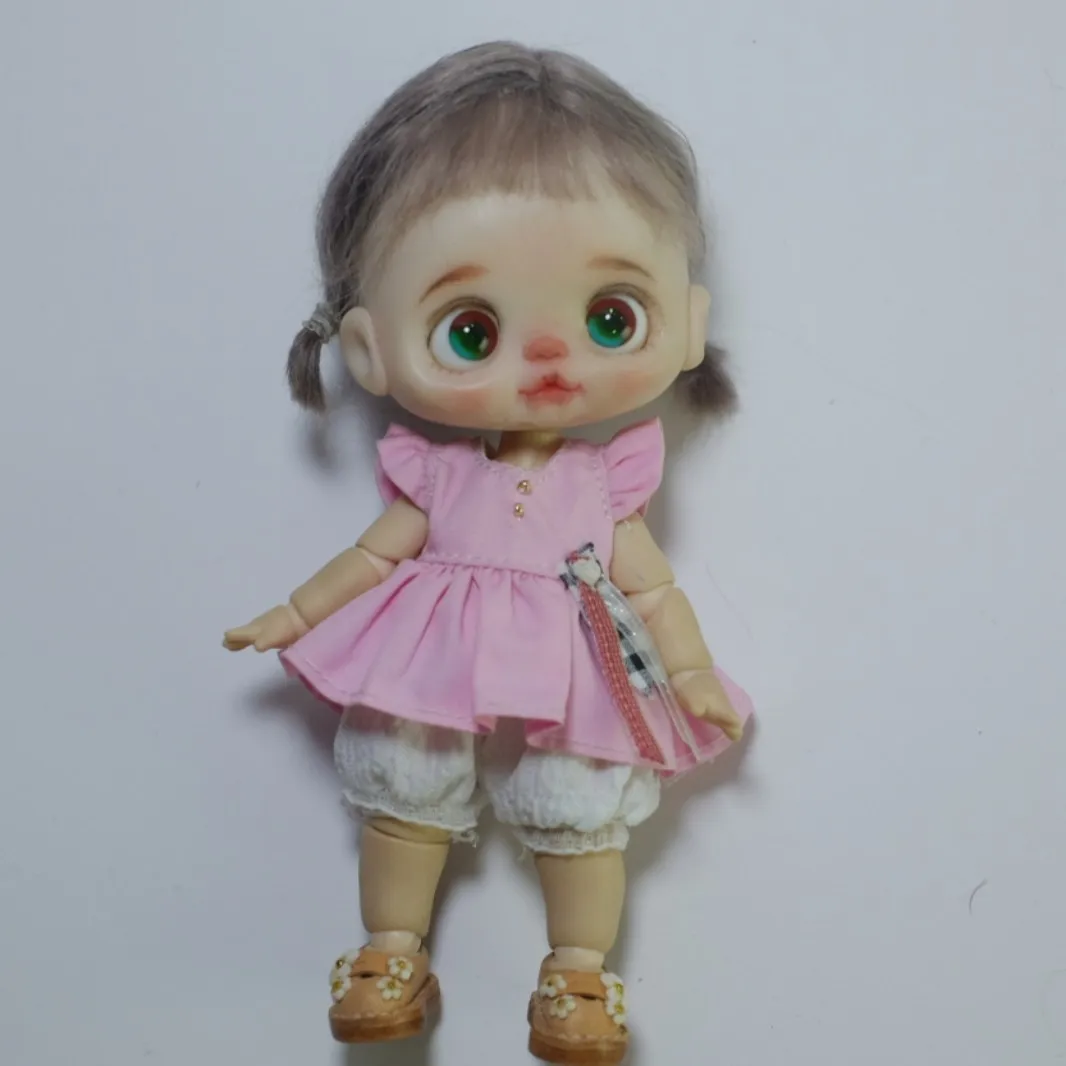 HOUZIWA OB11 人形服かわいいドレス 1/12 BJD モリー GSC UFDOLLS 用
