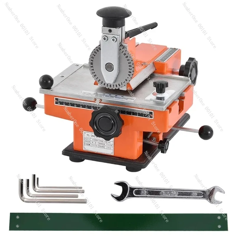 Semi-automatic manual marking machine,aluminum labeling coding machine,equipment parameter label printer