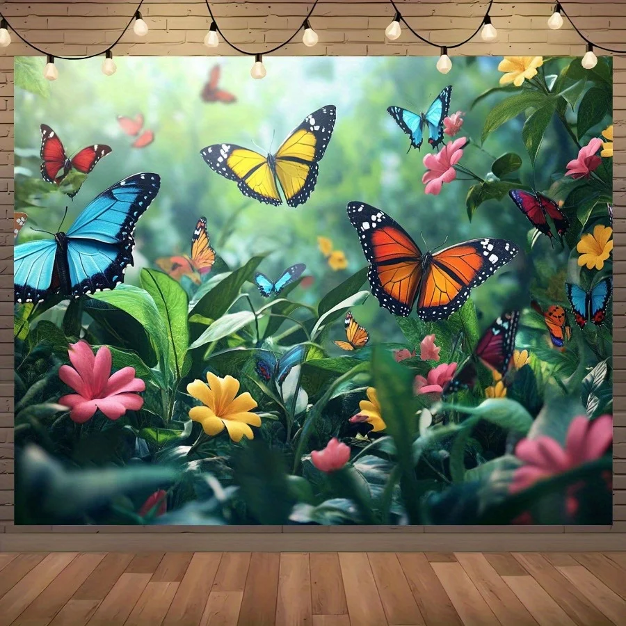A beautiful landscape prairie tapestry vivid design horizontal indoor wall hanging for portrait party celebration