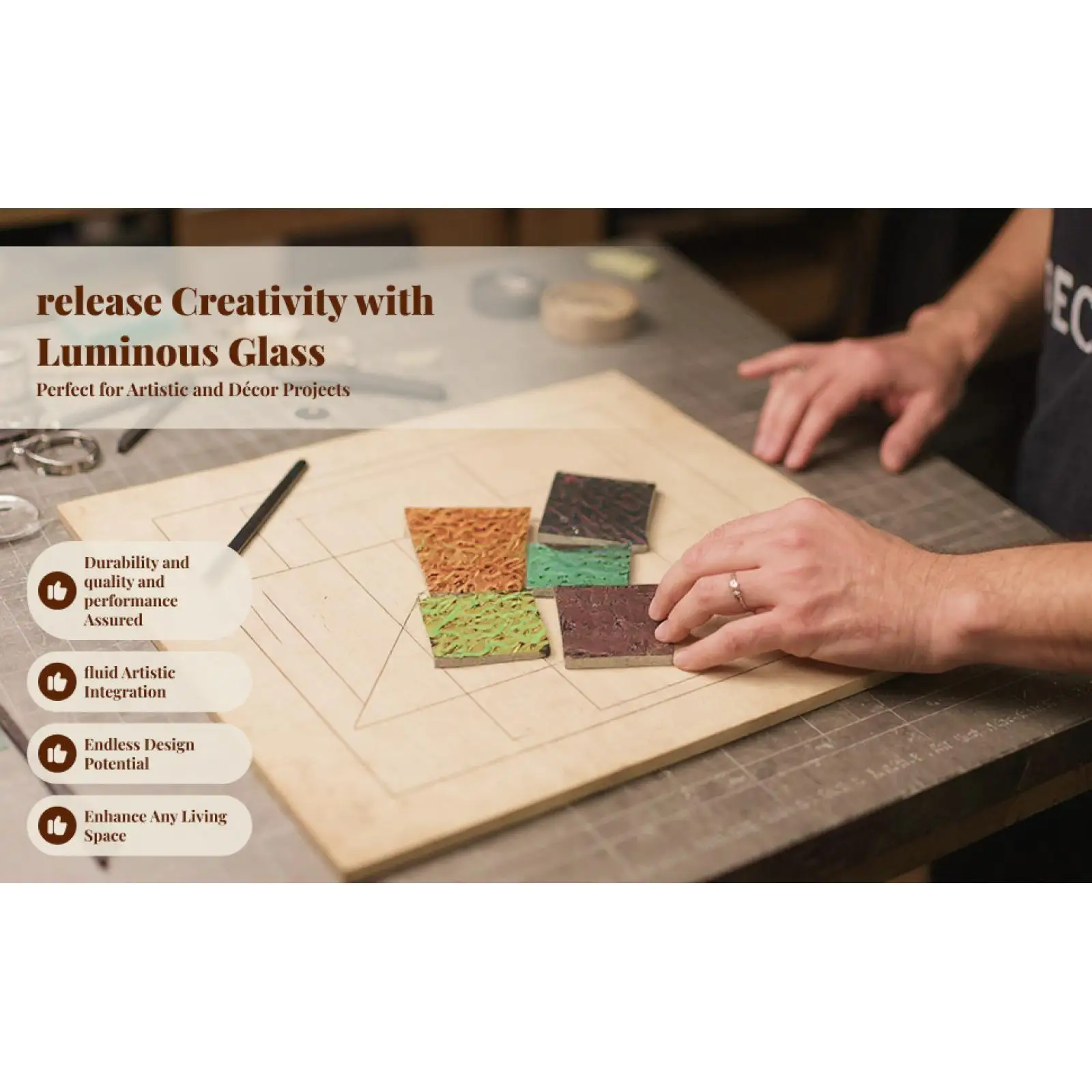 Glass Craft Materia…