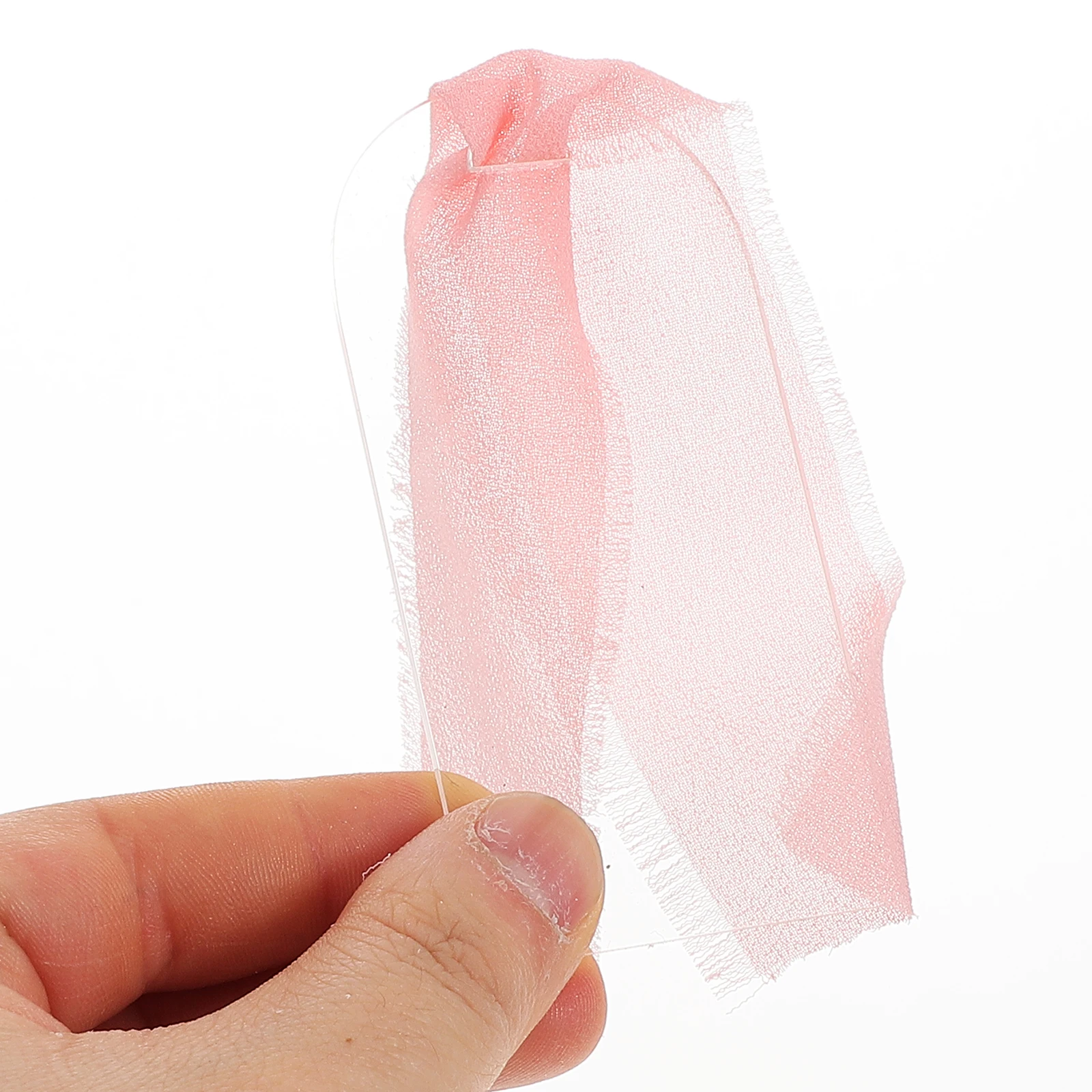 

10 Pcs Business Card Wedding Seating Tags Labels Fabric Blank Acrylic Bookmarks